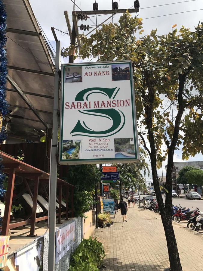 Sabai Mansion Apartamento Ao Nang Exterior foto